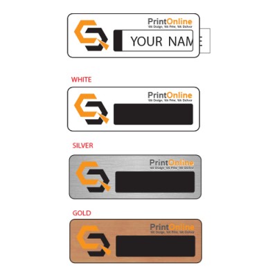 Reusable Name Tag